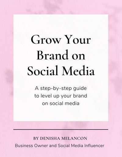 Becoming an Influencer Grow Your Brand on Social Media